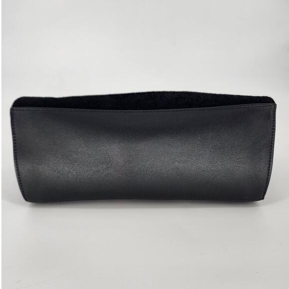 Ameri Mode Black Faux Fur & Glitter Convertible Purse Women’s One Size - Picture 12 of 15